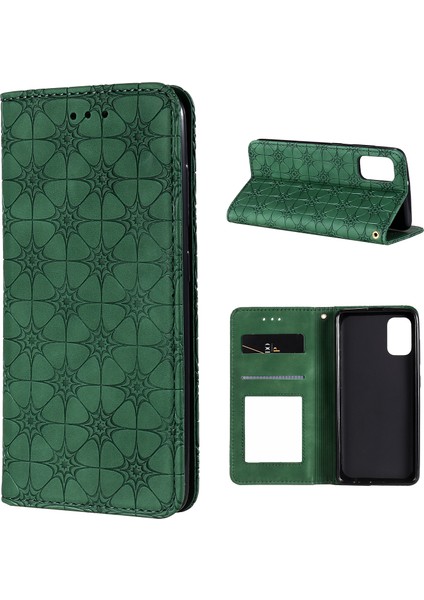 Imd Iml Elektrokaplatma Mermer Desen Çizilmeye Dayanıklı Geri Koruma Koruyucu Kapak Samsung Galaxy S20 Plus 4g/5g-White 006 (Yurt Dışından)