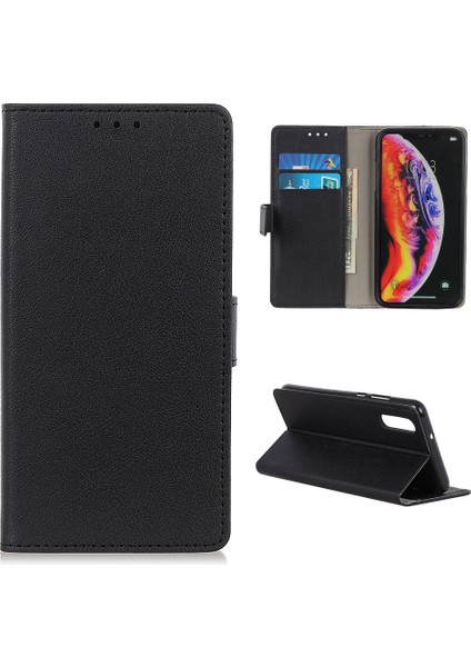 Samsung Galaxy A80/A90-Black Için Gradyan Temperli Cam Geri+Yumuşak Tpu Kenarı Telefon Kabuğu Kapağı (Yurt Dışından)