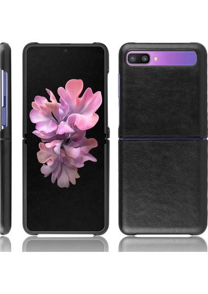 Mermer Doku Koruması Temperli Cam+Pc+Samsung Galaxy A91/S10 Lite-Black/Altın Için Tpu Combo Kılıf (Yurt Dışından)