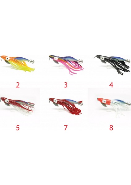 3581 Kalamar Zokası 11CM Oktopus Squid Size 3.5