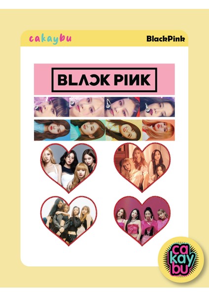Black Pink Sticker