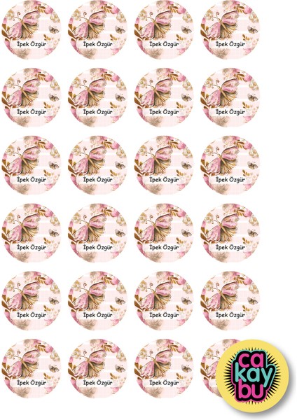 Kelebek Okul Sticker Seti 105 Adet fiyatları