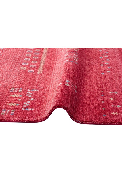 Zara Zr 06 Red Otantik Desenli Özel Hav Vermeyen ve Kolay Temizlenebilir Tensel Kullanılarak El Emeği Ile Özel Tezgahlarda Üretilen Modern Uşak Halısı fiyatları