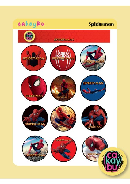 Spiderman Sticker