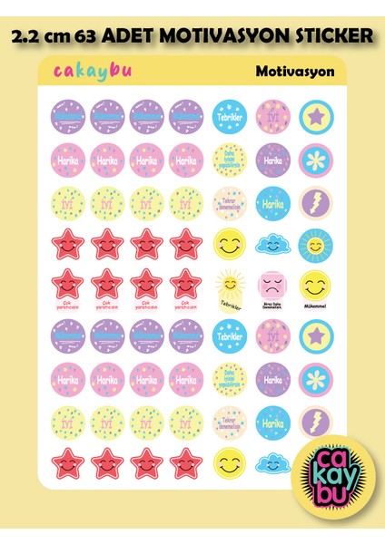 Öğretmen Motivasyon A4 Boyutlarında.