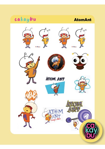 Atom Ant ( Atom Karınca ) Sticker