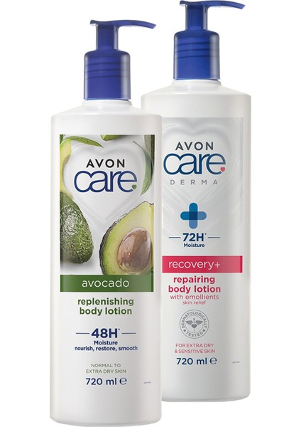 Care Avocado Replenishing ve Derma Recovery+ Vücut Losyonu Paketi