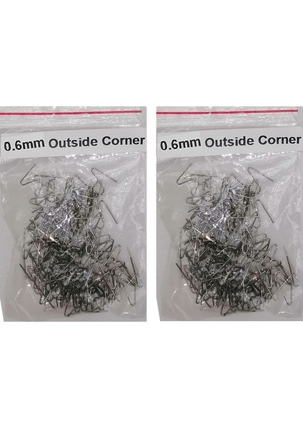 200 Adet 0,6mm Dış Köşe Kaynak Zımba Teli