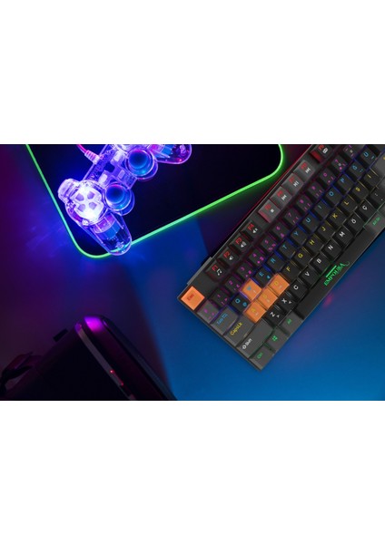 IKG-439 Empousa Red  Switch Full Rgb Mechanıcal  Keyboard