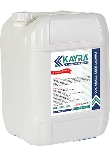 Çok Amaçlı Leke Çıkarıcı 20 lt