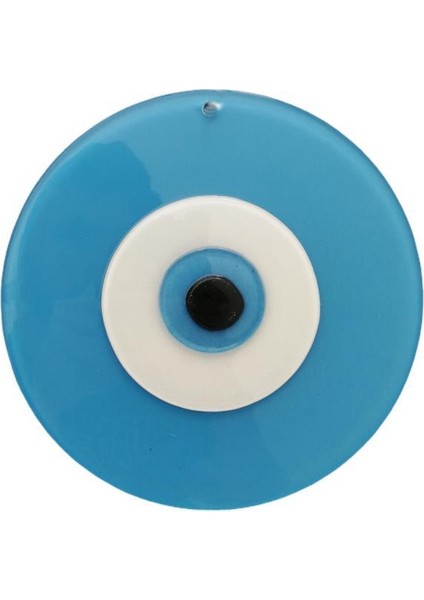Büyük Boy Cam Nazarlık Nazar Boncuğu Lüks Kalite 20 cm Çap El Işi
