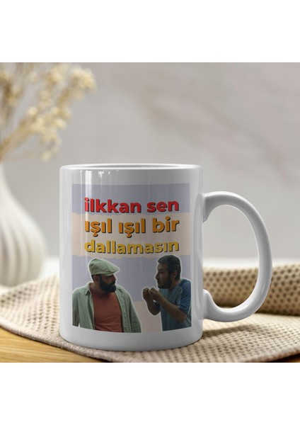 Gibi Dizisi Yılmaz ve Ilkkan Motto Kupa Bardak