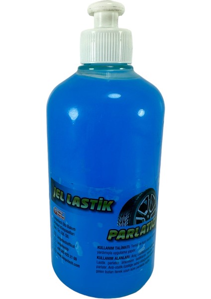 Oto Lastik Temizleyici Parlatıcı Jel Mavi