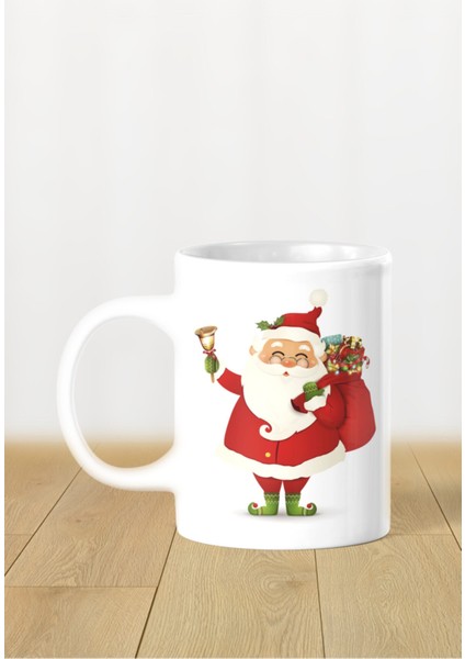 Hediyelik Yeniyıl / Yılbaşı / Noel Baba Baskılı Kupa Bardak fiyatları