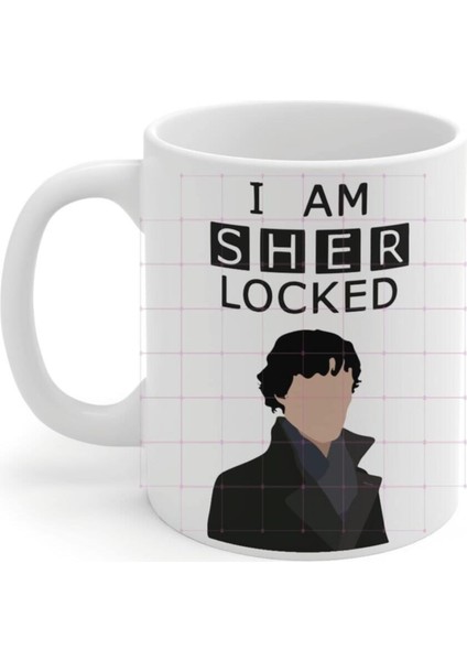 Sherlock Holmes Sherlocked Baskılı Kupa Bardak