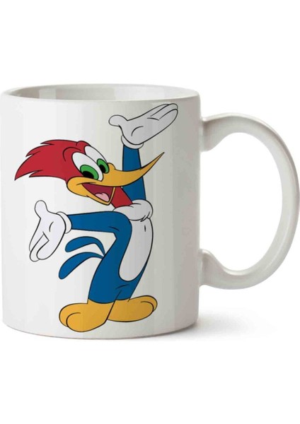 Woody Woodpecker Ağaçkakan Porselen Kupa Bardak