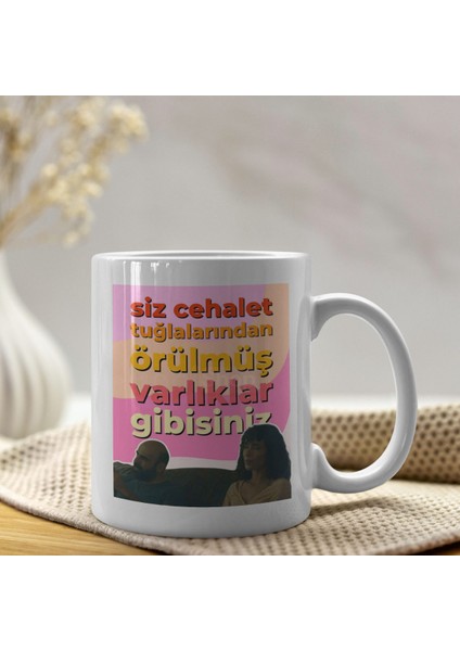 Gibi Dizisi Yılmaz ve Ilkkan Motto Kupa Bardak