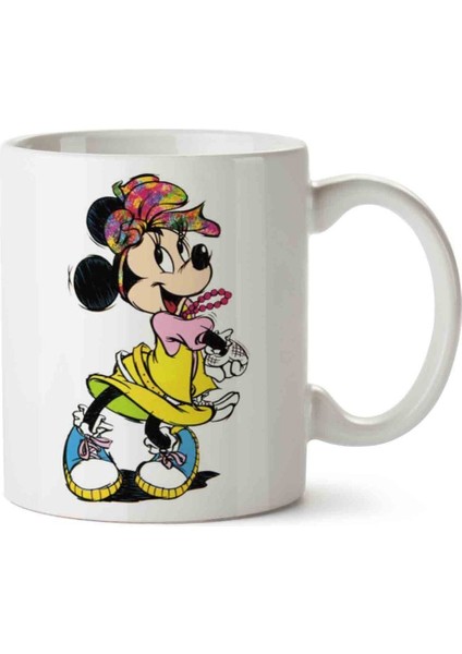 Minnie Mouse Porselen Kupa Bardak