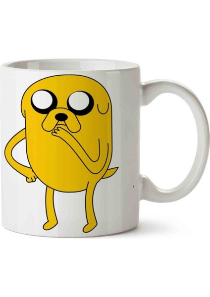 The Jake The Dog Karakter Finn Ice King Marceline Porselen Kupa Bardak