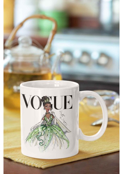 Vogue Hayden Williams Baskılı Porselen Kupa Bardak