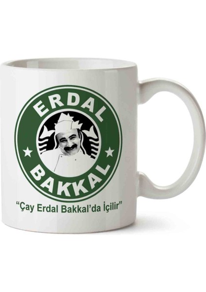 Erdal Bakkal Porselen Kupa Bardak
