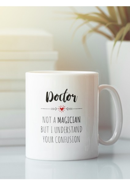 Beyaz Kupa Bardak Doktor
