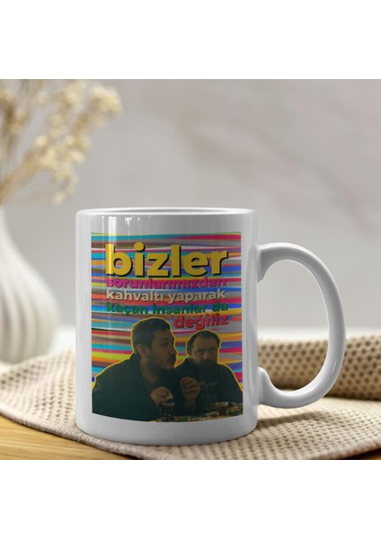 Gibi Dizisi Yılmaz ve Ilkkan Motto Kupa Bardak