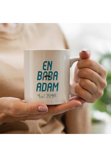 Kişiye Özel Babalar Günü Kupa Bardak Model