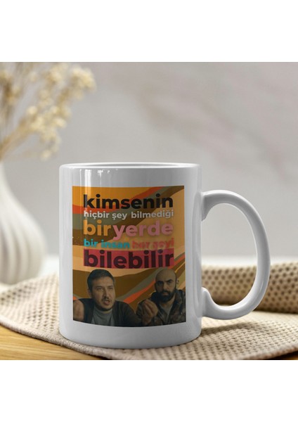Gibi Dizisi Yılmaz ve Ilkkan Motto Kupa Bardak