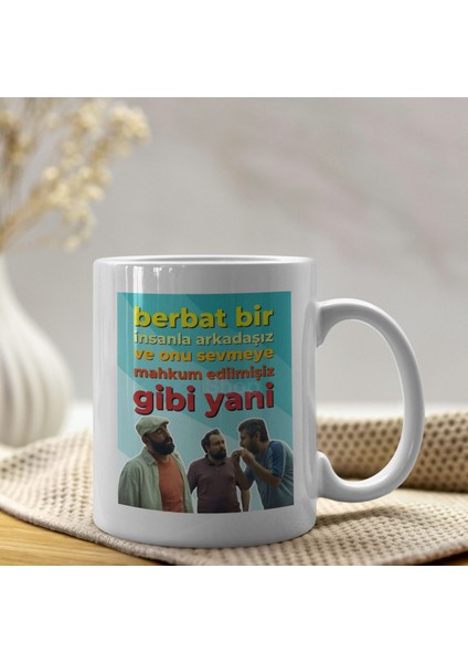 Gibi Dizisi Yılmaz ve Ilkkan Motto Kupa Bardak