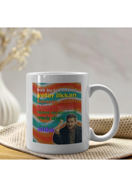 Gibi Dizisi Yılmaz ve Ilkkan Motto Kupa Bardak