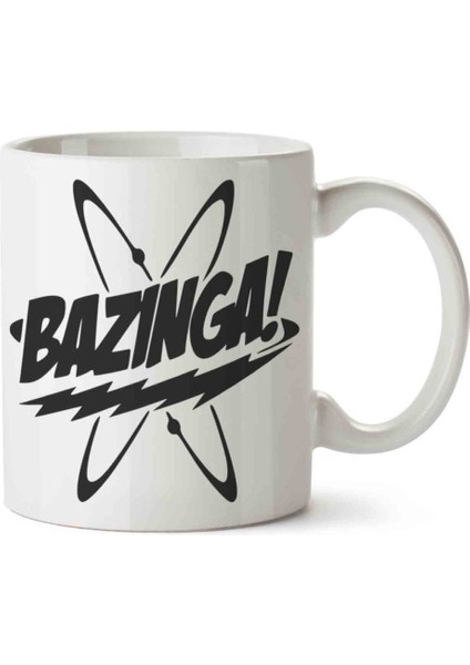 Bazinga Porselen Kupa Bardak