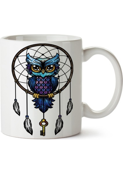 Baykuş Owl Porselen Kupa Bardak