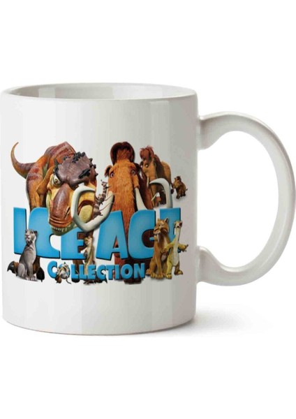 Buz Devri Ice Age Porselen Kupa Bardak