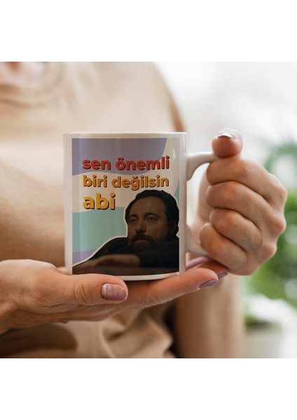 Gibi Dizisi Yılmaz ve Ilkkan Motto Kupa Bardak Model5