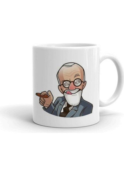 Sigmund Freud Baskılı Kupa/bardak