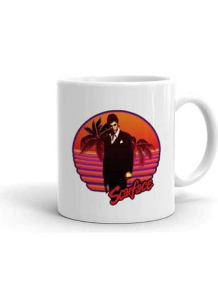 Scarface Al Pacino Baskılı Kupa/bardak