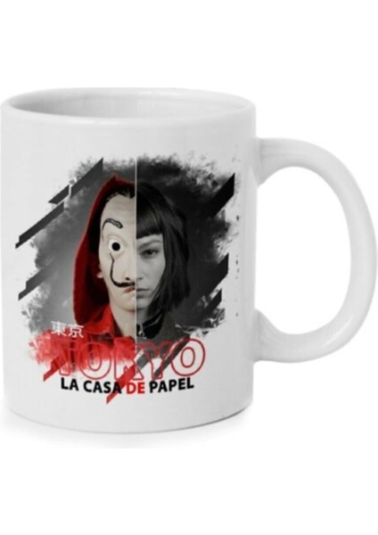 La Casa De Papel Tasarımlı Kupa