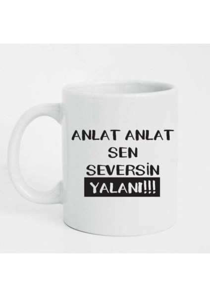 Duvar Yazılı Baskılı Kupa