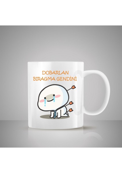 Dobarlan Bıragma Tasarımlı Kupa Hediyelik Eşya Hediyelik Kupa