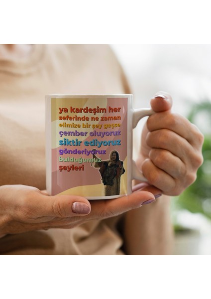 Gibi Dizisi Yılmaz ve Ilkkan Motto Kupa Bardak Model3