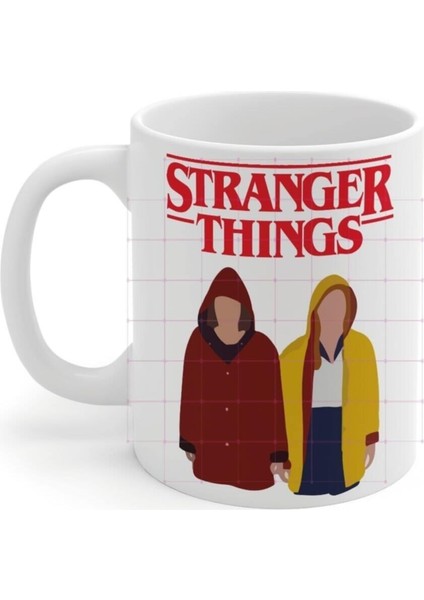 Stranger Things Eleven&max Baskılı Kupa Bardak