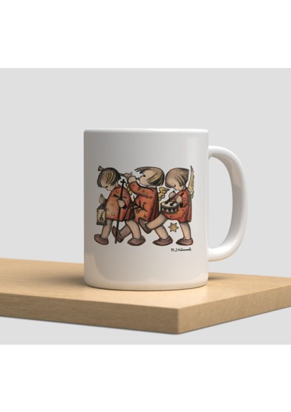 Beyaz Kupa Bardak A65 - Winnie The Pooh - Arkadaşlık Kardeşlik Dostluk Sevgi