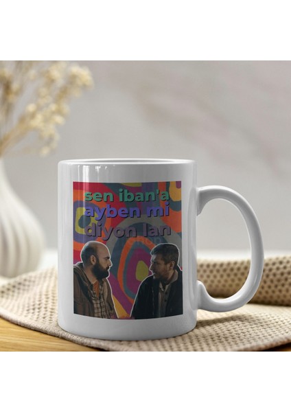 Gibi Dizisi Yılmaz ve Ilkkan Motto Kupa Bardak