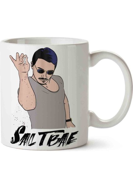Saltbae Nusret Porselen Kupa Bardak