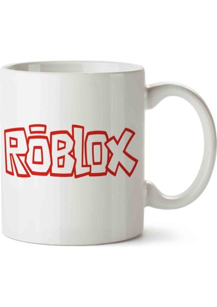 Roblox Logo Porselen Kupa Bardak