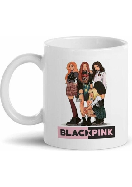Blackpink Tasarımlı Kupa Bardak D04
