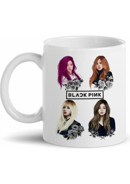 Blackpink Tasarımlı Kupa Bardak D06
