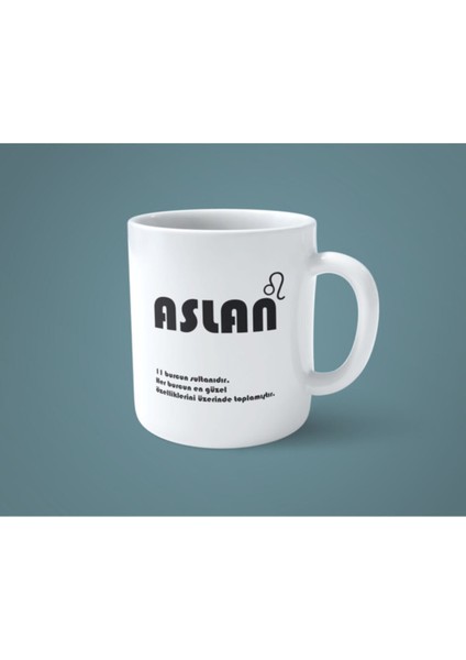 Aslan Burcu Özellikleri Kahve Kupası
