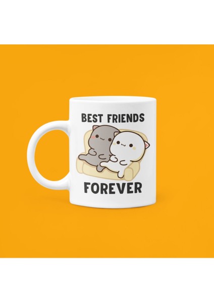 Best Friends Forever Baskılı Seramik Kupa 330ML